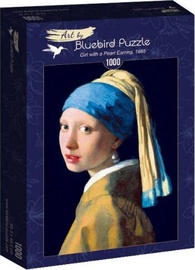 Vermeer Girl with a Pearl Earring, 68 cm x 48 cm, 1000 vnt. Bluebird Puzzle dėlionė