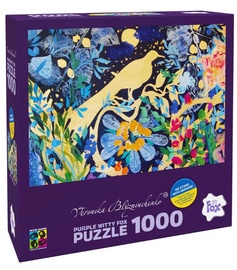 Night Garden 19907, 48.2 cm x 68.2 cm, 1000 vnt. Brain Games dėlionė