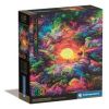 Psychedelic Jungle Sunrise 35529, 49 cm x 36 cm, 500 vnt. Clementoni dėlionė