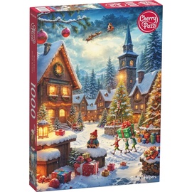 Santas Helpers, 70 cm x 50 cm, 1000 vnt. CherryPazzi dėlionė