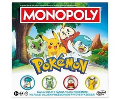Hasbro „Monopoly Pokemon“ stalo žaidimas, FI / SE