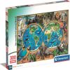 Super The Wonderful Animal World 21723, 33.5 cm x 48.5 cm, 300 vnt. Clementoni dėlionė