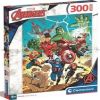 The Avengers 21728, 33.5 cm x 48.5 cm, 300 vnt. Clementoni dėlionė