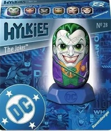 3D dėlionė Hylkies DC Joker, 7 cm x 7 cm, 54 vnt. Ravensburger dėlionė