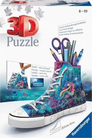 3D dėlionė Mermaids Trainer, 21.4 cm x 13.5 cm, 108 vnt. Ravensburger dėlionė