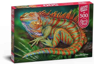 Incredible Iguana 20128, 50 cm x 34.5 cm, 500 vnt. CherryPazzi dėlionė