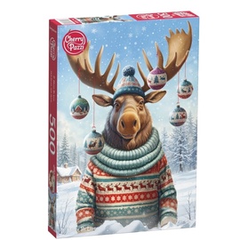 It Moose Be Love, 50 cm x 34.5 cm, 500 vnt. CherryPazzi dėlionė