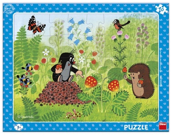 The Mole on a Strawberry 32229D, 31 cm x 23 cm, 40 vnt. Dino dėlionė