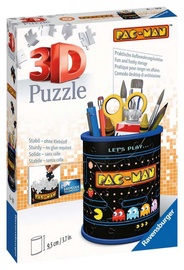 3D dėlionė Packman 11276, 7.7 cm x 7.7 cm, 54 vnt. Ravensburger dėlionė