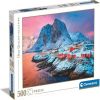 Hamnoy Village 35144, 36 cm x 49 cm, 500 vnt. Clementoni dėlionė
