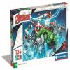 Marvel Avengers 25744, 27 cm x 38 cm, 104 vnt. Clementoni dėlionė