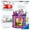 3D dėlionė Pencil Cup: Horses 111756, 9.5 cm, 54 vnt. Ravensburger dėlionė