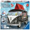 3D dėlionė VW Bus T1 Food Truck, 30 cm x 14 cm, 162 vnt. Ravensburger dėlionė