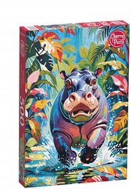Happy Hippo, 50 cm x 34.5 cm, 500 vnt. CherryPazzi dėlionė