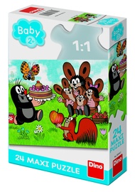 Mole Celebrates Birthday 35018, 66 cm x 47 cm, 24 vnt. Dino dėlionė