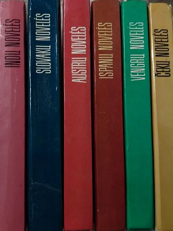 Novelės Ispanų, Austrų, Čekų, Indų, Slovakų, Vengrų