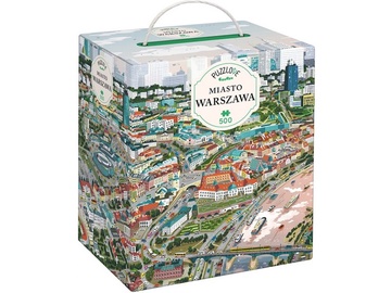 City Of Warsa 2658, 68 cm x 48 cm, 500 vnt. CzuCzu dėlionė