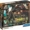 Compact Jurassic World 39856, 50 cm x 70 cm, 1000 vnt. Clementoni dėlionė