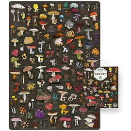 Mushrooms 2511, 68 cm x 48 cm, 500 vnt. CzuCzu dėlionė