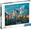 Neuschwastein Castle 35146, 36 cm x 49 cm, 500 vnt. Clementoni dėlionė