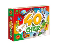 Alexander 40 šeimos lentos ir kortų žaidimų rinkinys