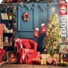 Christmas Corner, 48 cm x 68 cm, 1000 vnt. Educa dėlionė