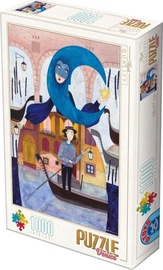 Kurti Andi Venice 446172, 68 cm x 47 cm, 1000 vnt. D-Toys dėlionė