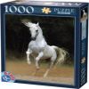 White Horse 452889, 68 cm x 47 cm, 1000 vnt. D-Toys dėlionė
