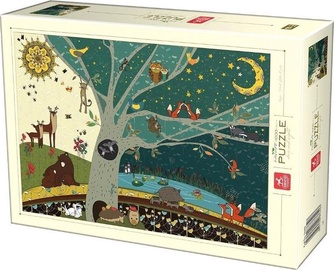 Day And Night 416452, 47 cm x 68 cm, 1000 vnt. Deico dėlionė