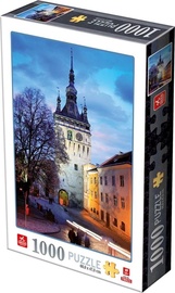 Romania Sighisoara 452969, 68 cm x 47 cm, 1000 vnt. Deico dėlionė