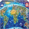 Borras World Landmarks 90368, 30 cm x 46 cm, 1000 vnt. Educa dėlionė