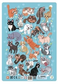 Cats 406136, 30 cm x 21 cm, 53 vnt. Dodo dėlionė