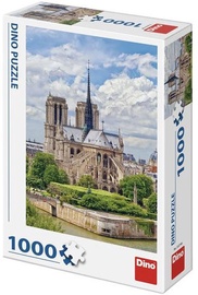 Notre Dame Cathedral, Paris, 1000 vnt. Dino dėlionė