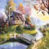 Chata C-150359, 68 cm x 47 cm, 1500 vnt. Castorland dėlionė