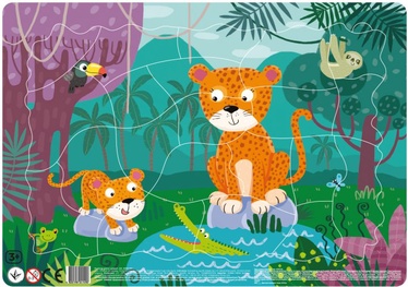 Leopards 406145, 21 cm x 30 cm, 21 vnt. Dodo dėlionė