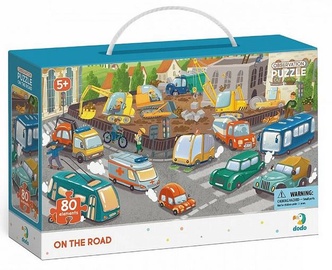 On The Road DOP300370, 31 cm x 41 cm, 80 vnt. Dodo dėlionė