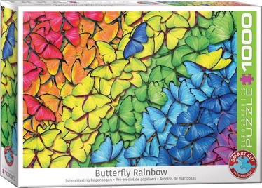 Butterfly Rainbow 473761, 48.9 cm x 67.3 cm, 1000 vnt. Eurographics dėlionė