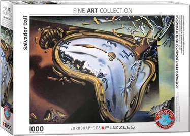 Salvador Dali Melting Clock 400002, 48 cm x 68 cm, 1000 vnt. Eurographics dėlionė
