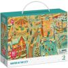 Tm Toys Winter In The City 300352, 45 cm x 31 cm, 80 vnt., žalia Dodo dėlionė