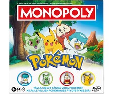 MONOPOLY Žaidimas „Monopolis: Pokemonai“, suomių/švedų k.