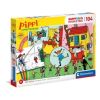 Pippi Longstocking 56804, 33.5 cm x 48.5 cm, 104 vnt. Clementoni dėlionė