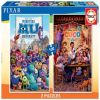 2in1 Disney Pixar 18635, 40 cm x 28 cm, 200 vnt. Educa dėlionė