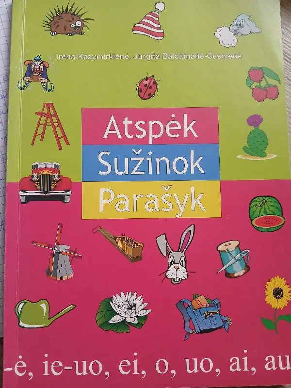 Atspėk, sužinok, parašyk