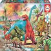 Dinosaurs 13179, 28 cm x 40 cm, 100 vnt. Educa dėlionė