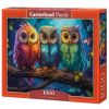 Little Owls 105175, 47 cm x 68 cm, 1000 vnt. Castorland dėlionė