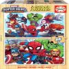 Medinė 3D Marvel Super Hero Adventures 460129, 18 cm x 26 cm, 50 vnt. Educa dėlionė