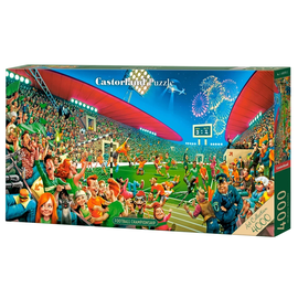 Art Football Championship, 68 cm x 138 cm, 4000 vnt. Castorland dėlionė