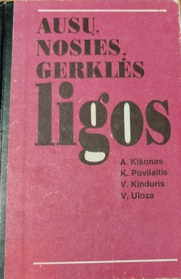 Ausų,nosies,gerklės ligos