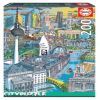 Berlin 18469, 40 cm x 28 cm, 200 vnt. Educa dėlionė