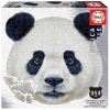 Panda 18476, 39 cm x 38 cm, 353 vnt., balta/juoda Educa dėlionė